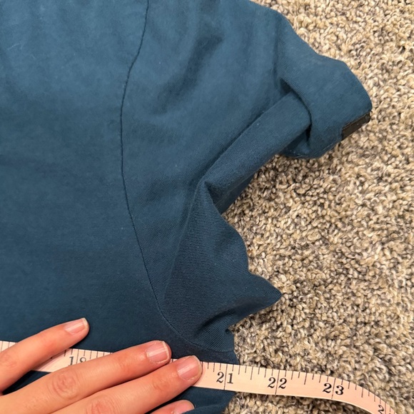 Arc’teryx men’s arc word short sleeve shirt blue medium EUC - Picture 4 of 5